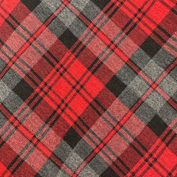 Kidpik Plaid Red and Black Girls Dress - Picture 3 of 8